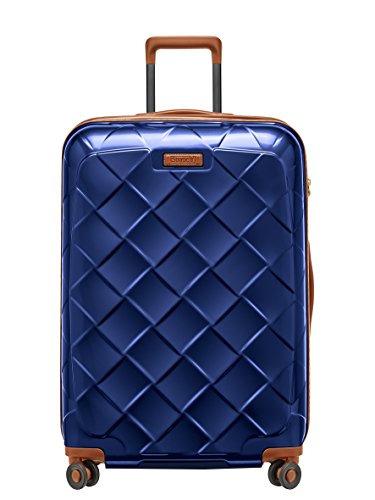 STRATIC Leather & More Hartschalen-Koffer Trolley Rollkoffer Reisekoffer 4 Rollen TSA-Zahlenschloss, im Sale